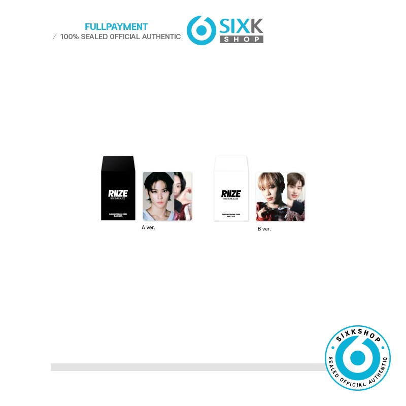 RIIZE - RIIZE UP POPUP official MD (TRADING CARD) | Shopee Brasil