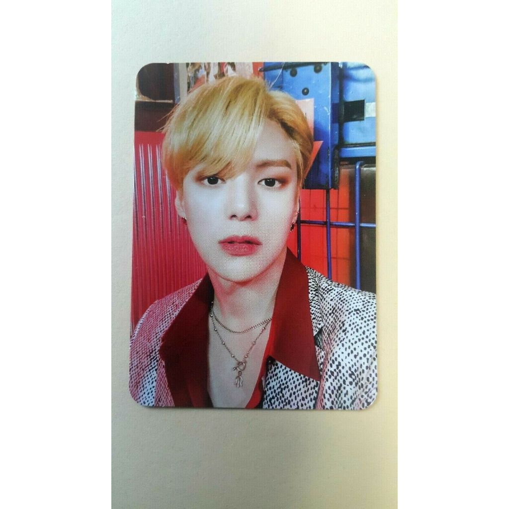 MONSTA X Fatal Love album Cartão Fotográfico Oficial Kpop k pop