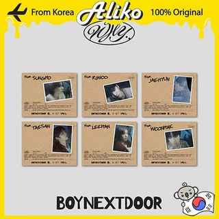 BOYNEXTDOOR - 1st EP album - WHY.. [LETTER Version]