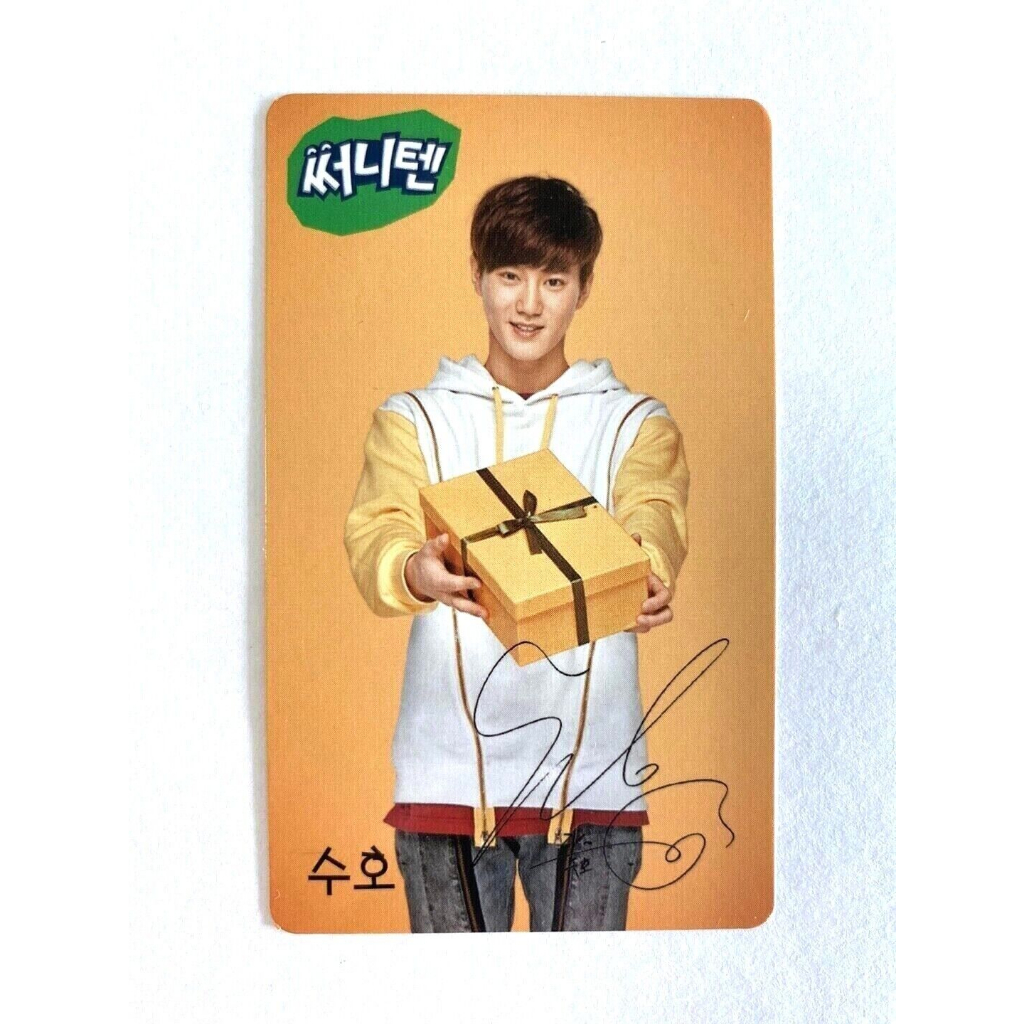 exo ベッキョン サニーテン Sunny10 トレカ ② EXO K M SUNNY10 Sunny 10 Evento Promoção Oficial Cartão