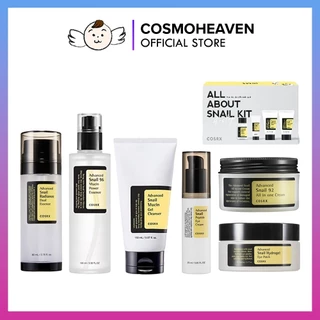 Cosrx Advanced Snail 92 All In One Cream/96 Mucin Power Essence/Peptide Eye Gel Limpador/Radiance Dual Hidrogel Patch De Olhos