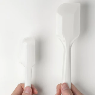 [Espátula De Silicone Sem Costura (2 Espátulas : 1 Grande + 1 Pequeno)