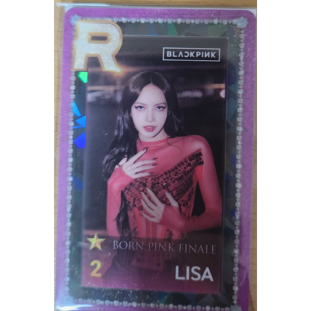 BLACKPINK-BORN PINK WORLD TOUR FINALE IN SEOUL SUPERSTAR YG Cartão