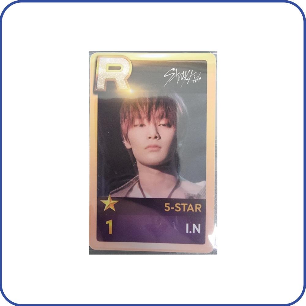 SUPERSTAR JYP GAME-Cartão Fotográfico Da Missão STRAY KIDS