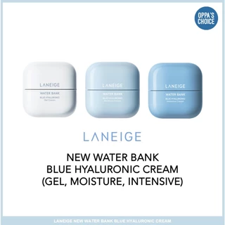 [Novo] LANEIGE Creme Hialurônico Azul De Banco De Água (GEL , Umidade , Intensivo)