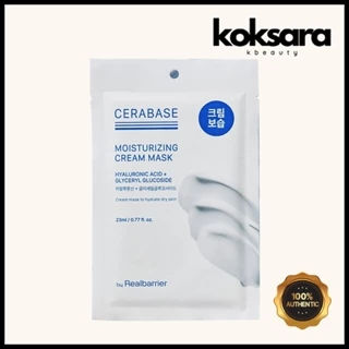 By Real Barrier Cerabase Moisturizing Cream Mask 23ml em Oferta na Shopee