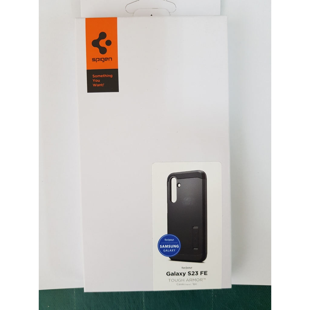 Spigen Capa Tough Armor Protetora para Galaxy S23 FE - Preto