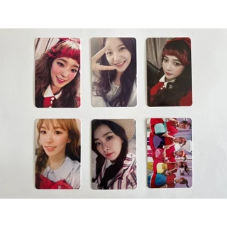 VELVET Vermelho 1o Álbum O Cartão Fotográfico Oficial Kpop Irene Seulgi Joy Yeri Wendy
