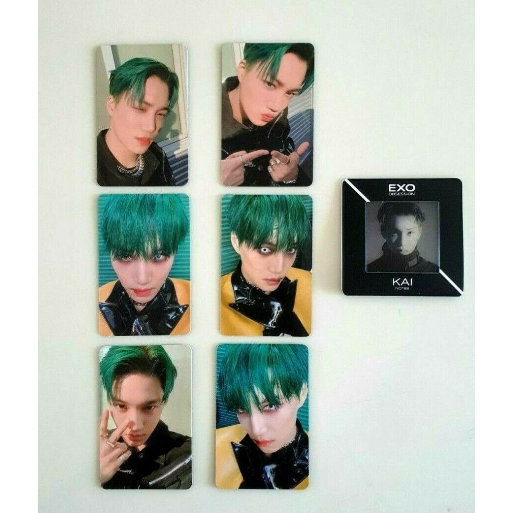 EXO 6o Álbum OBSESSION Photocard Oficial-Kai | Shopee Brasil