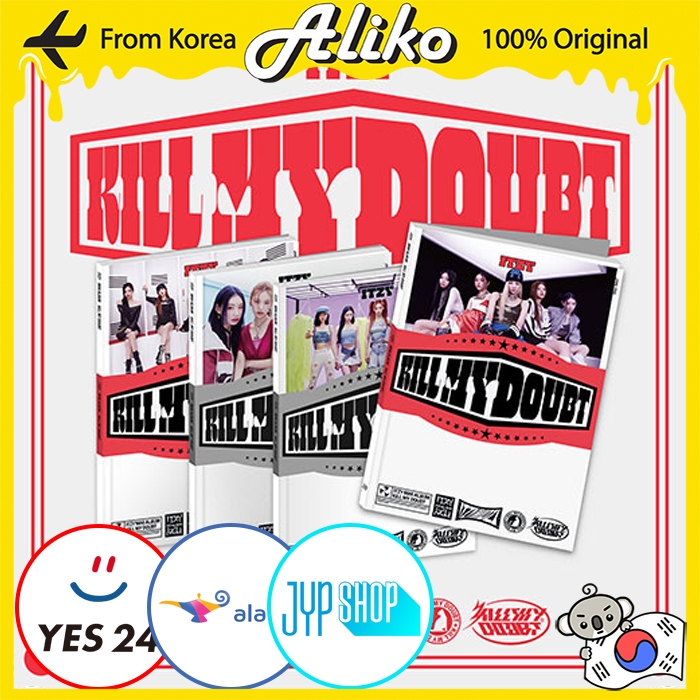 ITZY album - KILL MY DOUBT [STANDARD] | Shopee Brasil