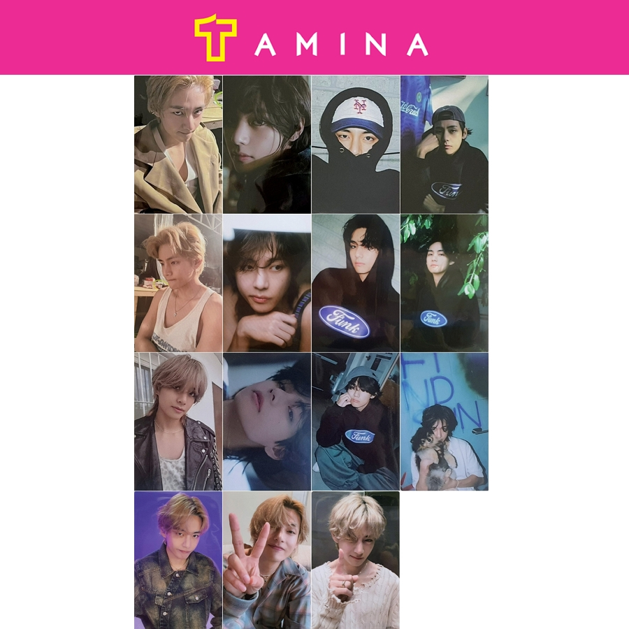 BTS V Layover Lucky Draw & PVC Photocard | Shopee Brasil