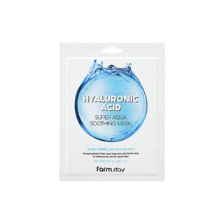 farmstay hyaluronic acid super aqua soothing mask 25ml