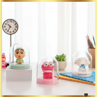 Crayon Shinchan Figura Mini Lâmpada De Humor
