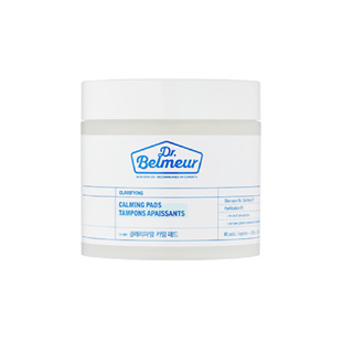 the face shop dr.belmeur clarifying calming pad 80pads, 150ml