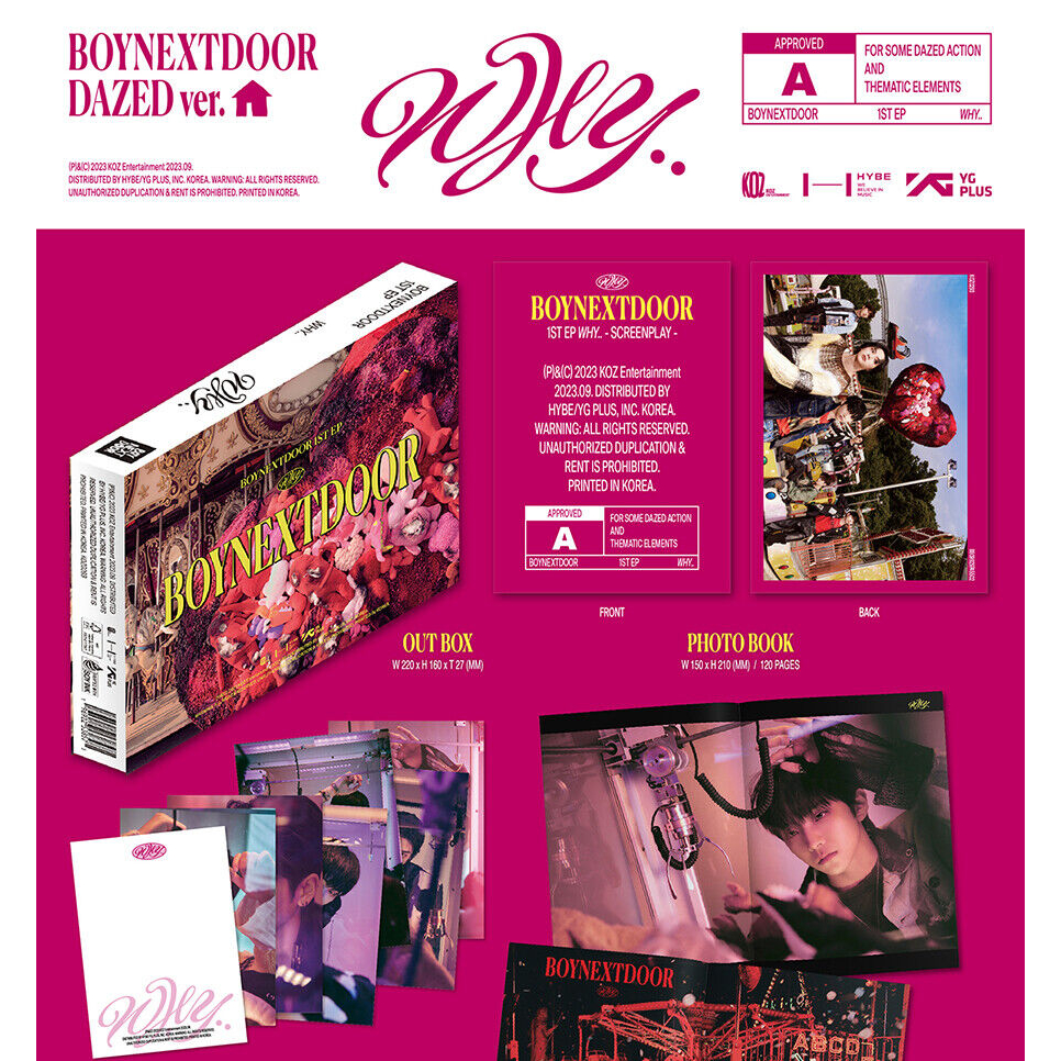 BOYNEXTDOOR [WHY..] 1st EP Album | Shopee Brasil