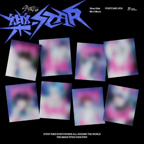 STRAY KIDS - [ 樂-STAR (ROCK STAR) ] Mini Album Postcard Ver