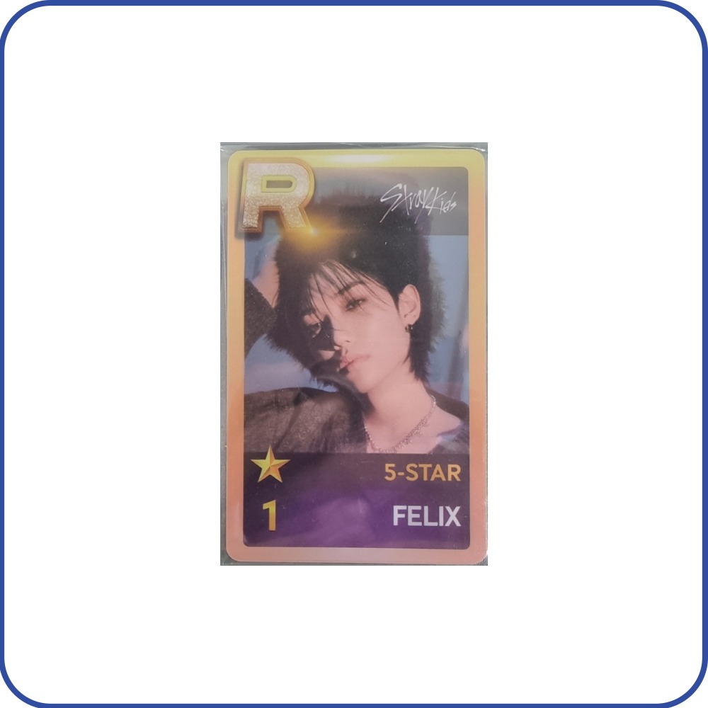 SUPERSTAR JYP GAME-Cartão Fotográfico Da Missão STRAY KIDS