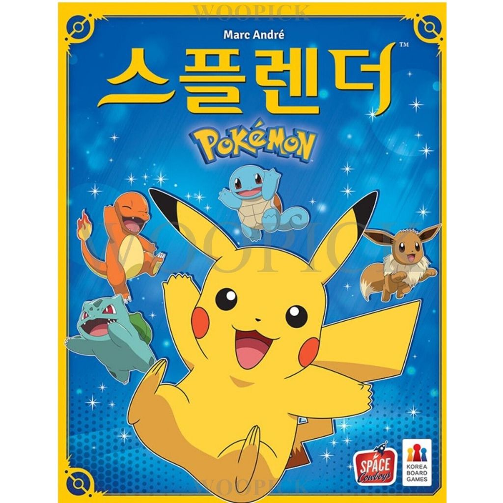 Splendor Pokemon Edition Jogo De Tabuleiro Coreia Versão Exclusiva Pikachu