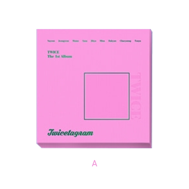 The 1st Album Twicetagram(ハングルver.) TWICE 1st Album - TWICETAGRAM [ B Ver. ] CD + Booklet + Cover