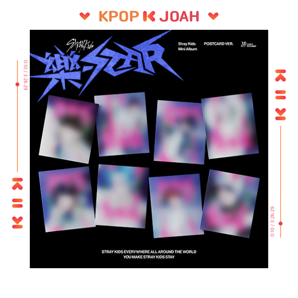 POSTCARD Ver. 8 Set) STRAY KIDS (SKZ) [樂-STAR (ROCK-STAR)] 8th