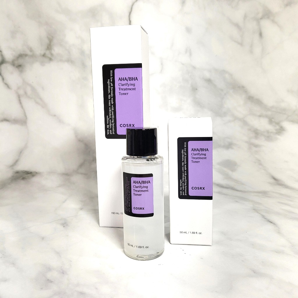 cosrx aha bha clarifying treatment toner 2 types (50ml/150ml)
