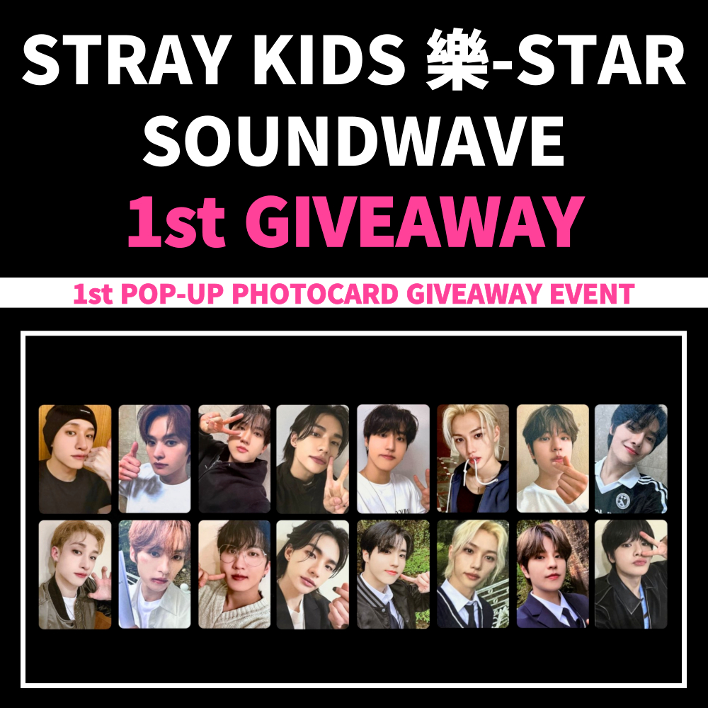OFFICIAL] SKZ STRAY KIDS ALBUM ROCK-STAR SOUNDWAVE 1st POP UP