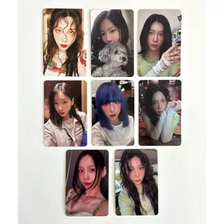 SNSD Geração De Meninas TAEYEON O 5o Álbum To.X To . X Cartão Fotográfico Oficial