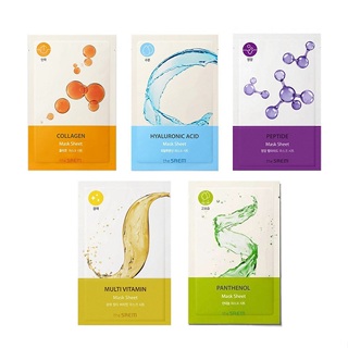 [the SAEM] Bio Solution Collagen / Hyaluronic Acid / Peptide / Multi Vitamin / Panthenol Mask Sheet 20g