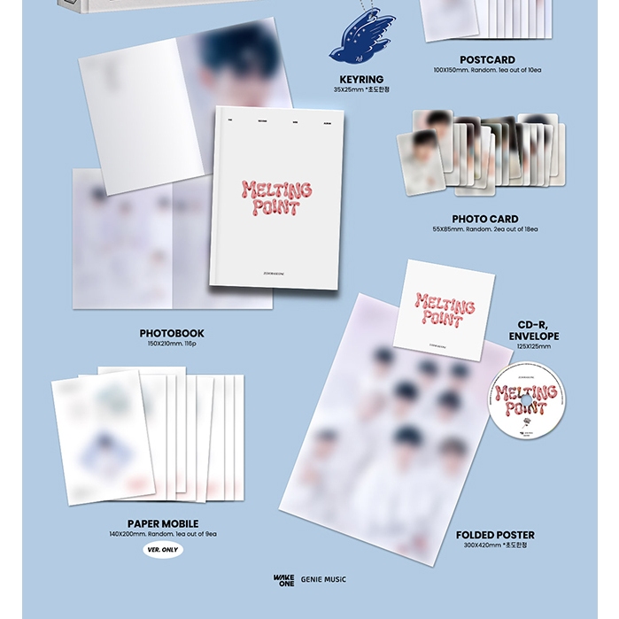 ZEROBASEONE (ZB1) - [ MELTING POINT ] 2nd Mini Album | Shopee Brasil