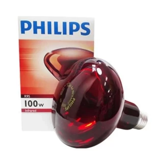 Fisioterapia Infravermelha PHILIPS 100W 230V R95 IR E27 Lâmpada De Luz De Calor/De Seul , Coréia