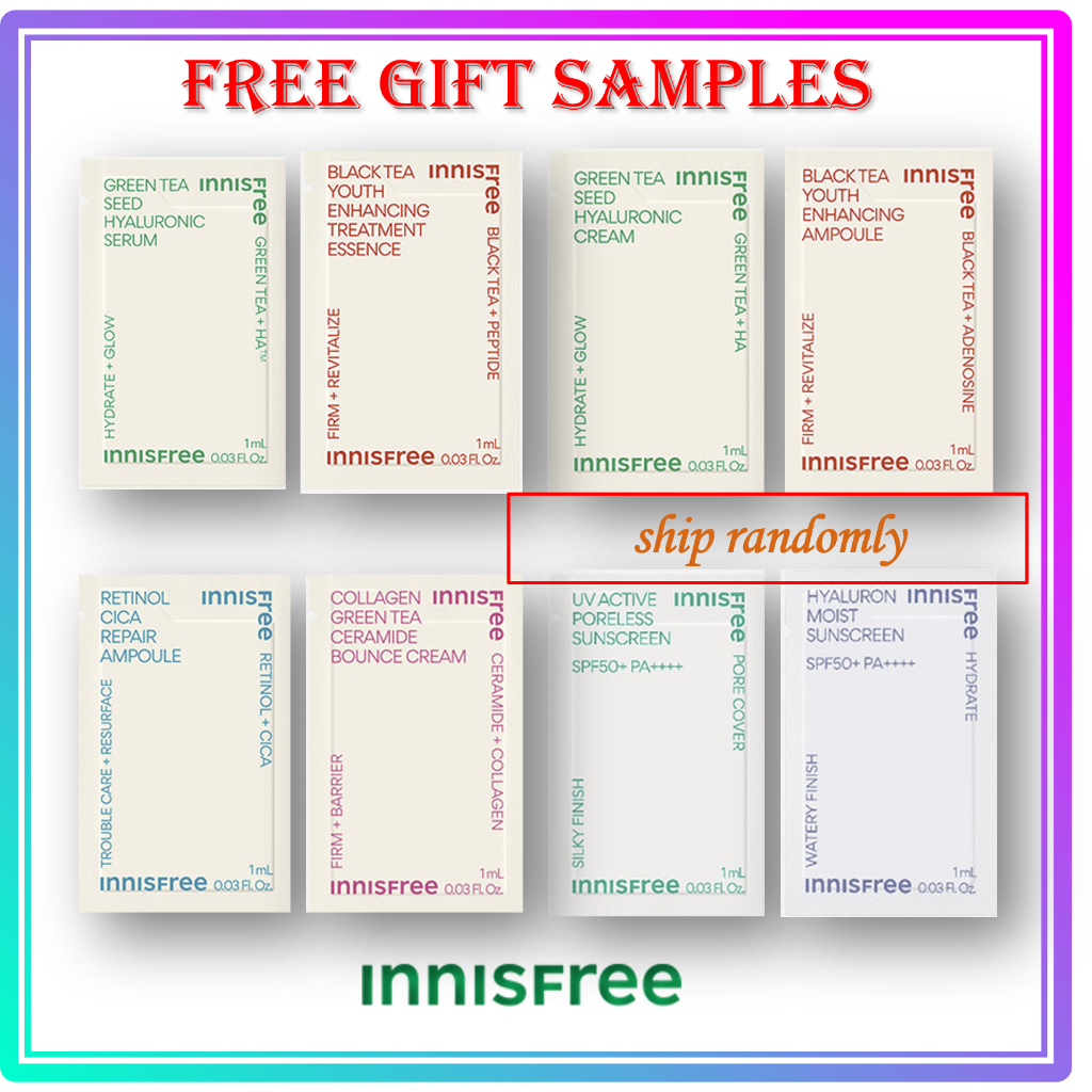 innisfree [SAMPLE_Gift] Série De Amostras Grátis_send Em Random ...