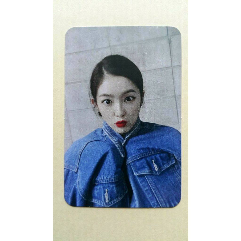 Irene & Seulgi VELVET Vermelho 1o Mini Álbum Monster Cartão