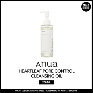 Óleo De Limpeza ANUA HEARTLEAF Controle De Poros 200 ML