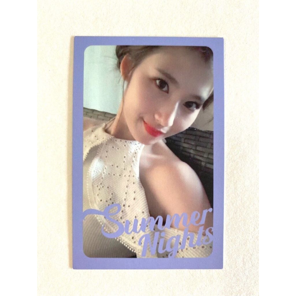 kpop Twice Summer Nights ntna 2o Álbum photocard Oficial Nayeon