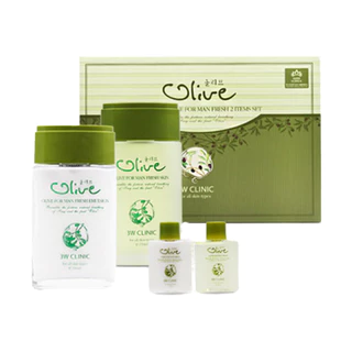 3W Clinic Olive For Man Set em Oferta na Shopee