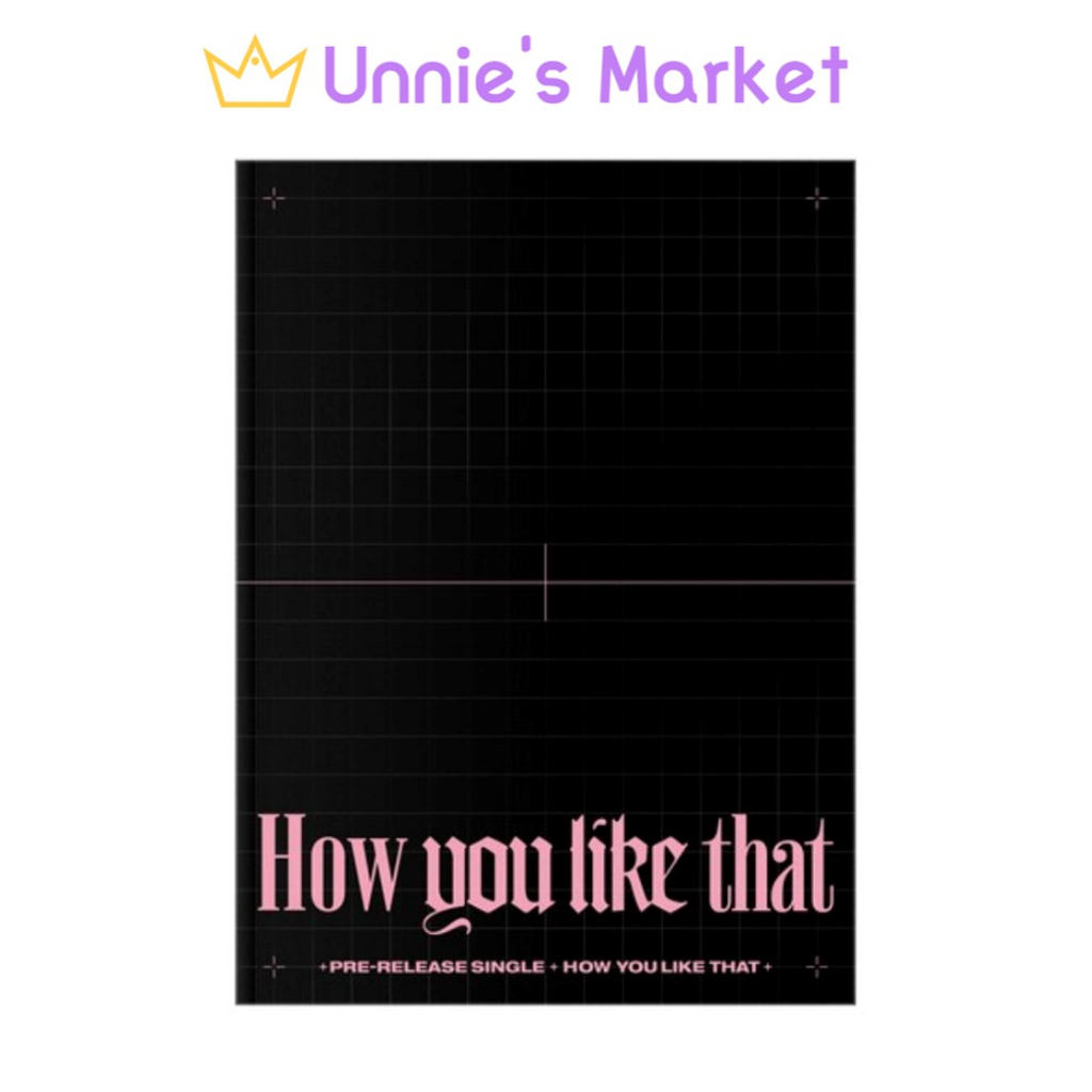 K-POP・アジア BLACKPINK THE ALBUM + How You Like That BLACKPINK How You Like That Special Edition Album | Shopee Brasil