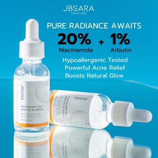 JBSARA Niacinamide 20% + Arbutin 1% Serum 30ml(MADE IN KOREA)