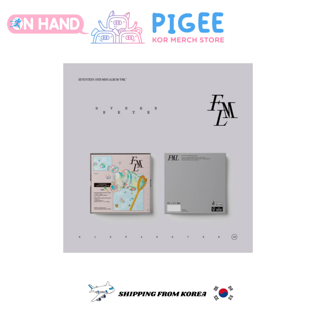 SEVENTEEN - 10th Mini Album [FML] CARAT Ver.