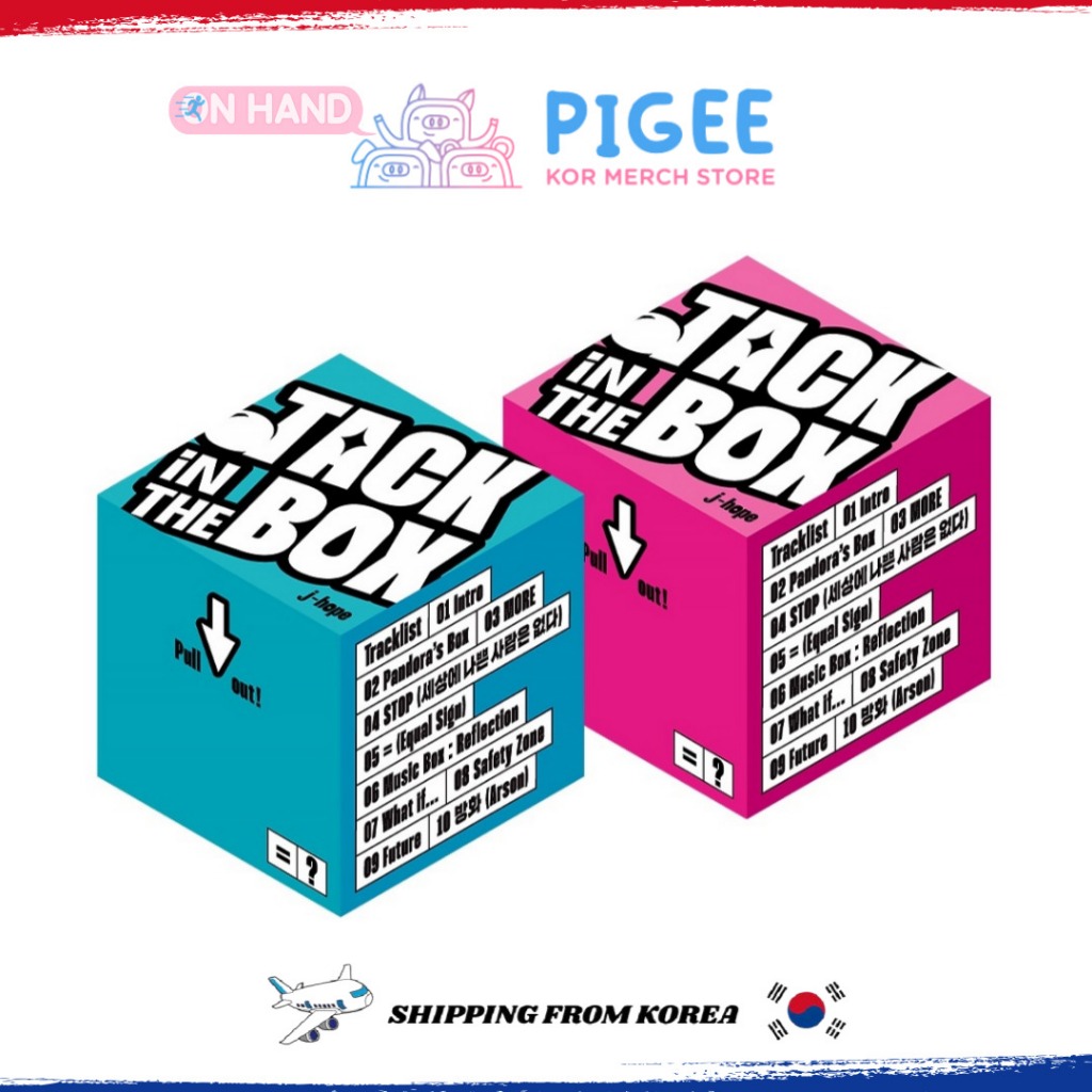 BTS J-HOPE - [ JACK IN THE BOX ] WEVERSE Ver | Shopee Brasil