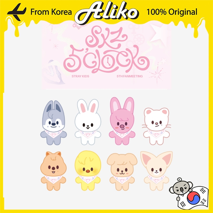 Stray Kids SKZOO PLUSH 10CM Ver. - SKZ 5'CLOCK | Shopee Brasil