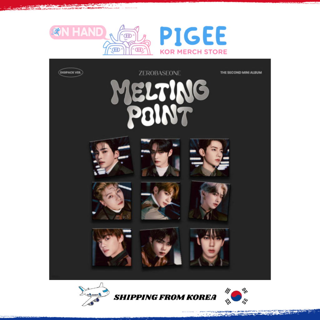 ZEROBASEONE (ZB1) - [ MELTING POINT ] 2nd Mini Album Digipack Ver