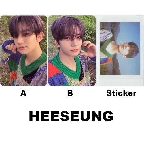 ENHYPEN Shopee Cafe ver. ヒスン HEESEUNG heeseung enhypen em Promoção na Shopee Brasil 2026