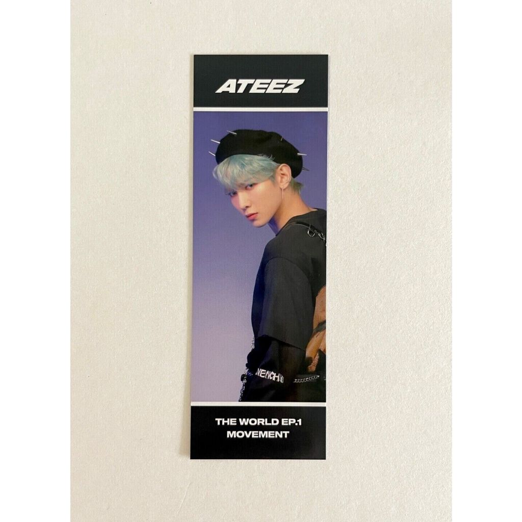 ATEEZ 8o Mini Álbum O Mundo EP . 1 Movimento Lucky Draw Photocard
