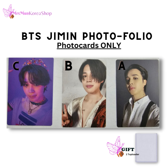 BTS JIMIN Foto-Fólio Cartões Fotográficos | Shopee Brasil