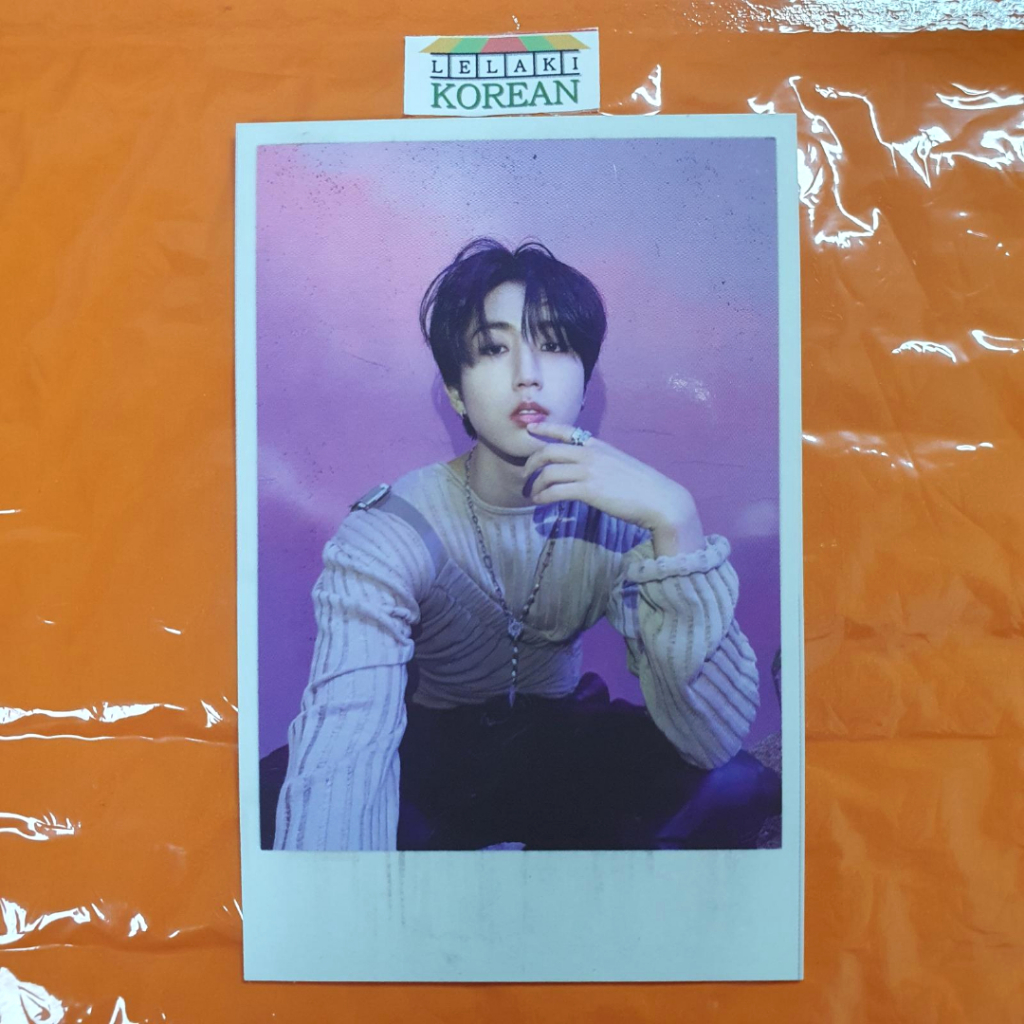 stray kids skz ROCKSTAR Cartão Fotográfico Oficial (Somente