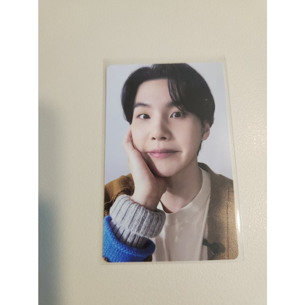 BTS SUGA Agust D-Day POWER STATION Lucky Draw Evento Cartão