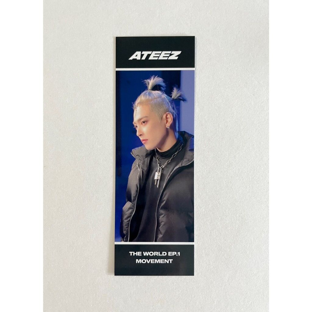 ATEEZ 8o Mini Álbum O Mundo EP . 1 Movimento Lucky Draw Photocard