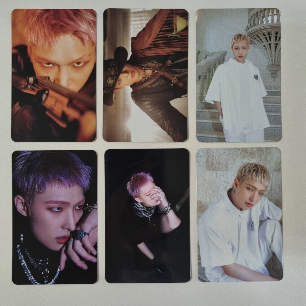ATEEZ THE WORLD EP . 2 OUTLAW Plataforma Ver Cartão Fotográfico