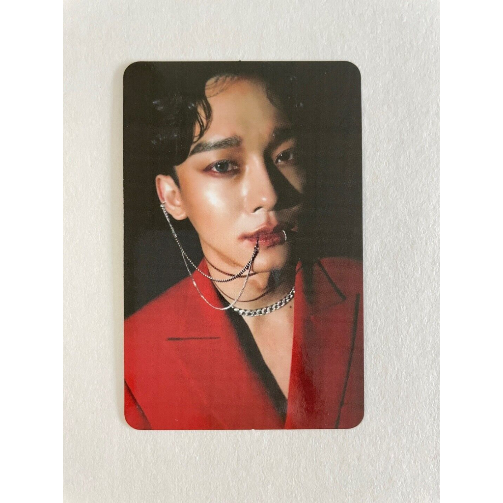 EXO 6o Álbum OBSESSION Fotocard Oficial K-Pop Baekhyun Chanyeol