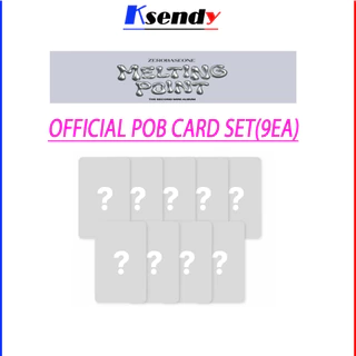 ZEROBASEONE-Conjunto De Cartões POB Ofiaicais De Ponto De Derretimento (9EA)